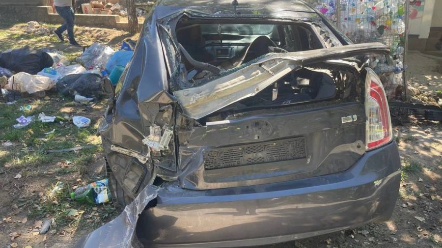 Un tânăr fără permis, beat și cu o mașină furată, a făcut accident la Cojușna