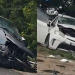 Accident cu trei mașini la Corlăteni. Trei persoane, rănite