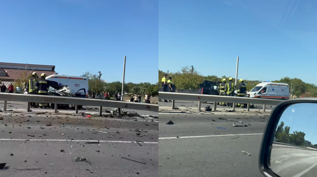 VIDEO Poliția, despre accidentul de la Măgdăcești: S-ar fi produs din cauza vitezei