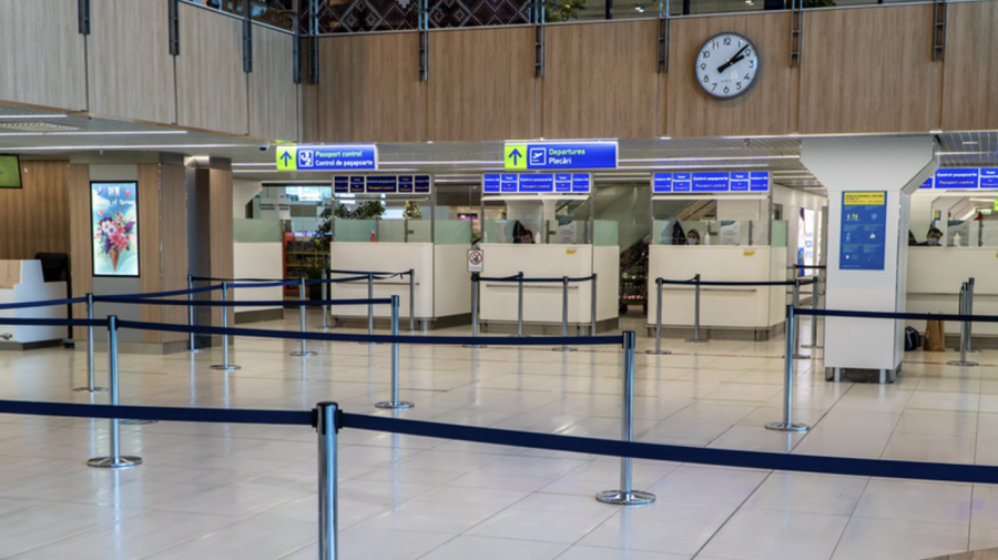 Soția unui oficial din conducerea GOTR, oprită pe Aeroportul Chișinău