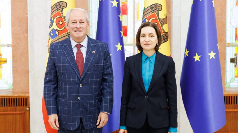 Ambasadorul SUA și alți patru diplomați și-au prezentat scrisorile de acreditare Maiei Sandu