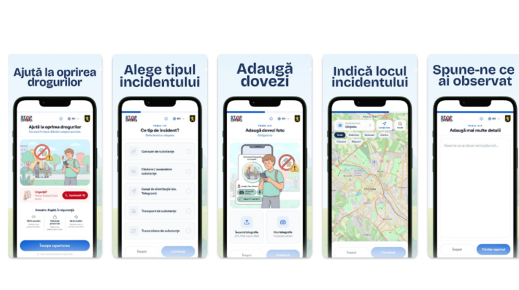Elevii pot denunța anonim situațiile legate de droguri: A fost lansată aplicația „STOP-DROG”