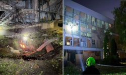 12 persoane, inclusiv doi copii, au fost rănite în urma unui atac asupra Kievului