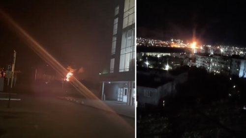 VIDEO Atac ucrainean cu drone asupra celui mai mare port al Rusiei: Patru persoane au murit, inclusiv un copil