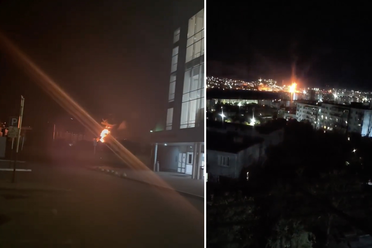 VIDEO Atac ucrainean cu drone asupra celui mai mare port al Rusiei: Patru persoane au murit, inclusiv un copil