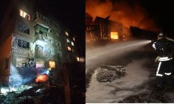 Rusia a atacat Ucraina cu drone și rachete balistice. Sunt doi morți și zece răniți