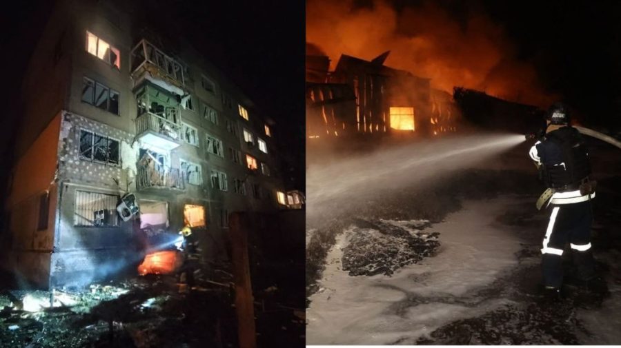 Rusia a atacat Ucraina cu drone și rachete balistice. Sunt doi morți și zece răniți