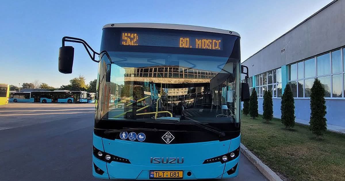 Rutele de autobuz nr. 2 și 52, care circulă prin Cricova, își modifică temporar traseul