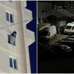 Un bărbat, în pericol la etajul 11 al unui bloc de pe bulevardul Decebal. Salvatorii au intervenit