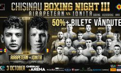 Peste jumătate dintre biletele pentru Chișinău Boxing Night 3 au fost deja vândute