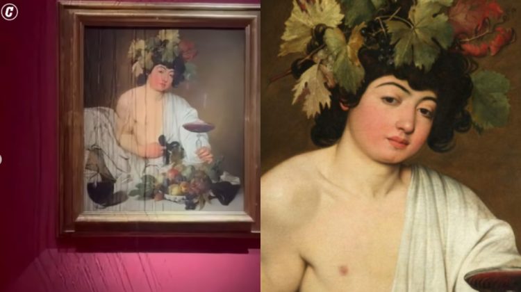 Ploaie puternică în orașul italian Florența. Apa a ajuns pe un tablou pictat de Caravaggio