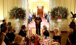 Meniu special pentru Trump și Xi. Ce au mâncat la cina de stat de la Casa Albă