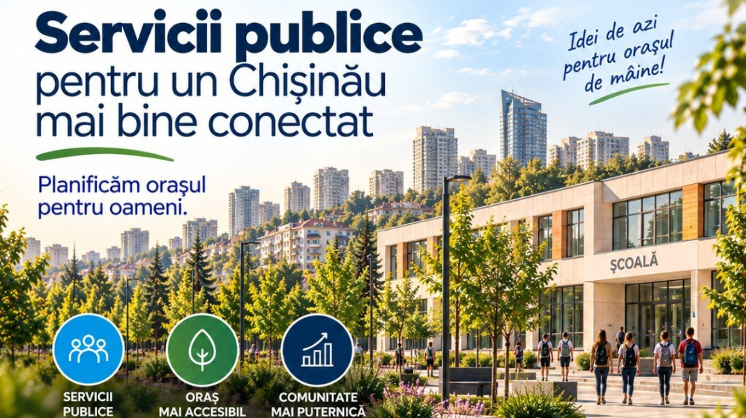 Cum va arăta Chișinăul în 2040? Noul plan urbanistic pornește de la o infrastructură veche de zeci de ani