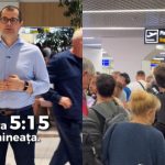 Tofan a mers la ora 5 dimineața la aeroport să vadă cum se descurcă în orele de vârf: „E prea mic”