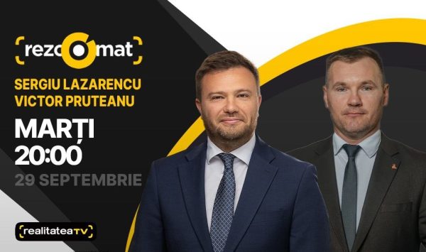 Deputatul PAS, Sergiu Lazarencu și viceprimarul Victor Pruteanu, invitații emisiunii Rezoomat