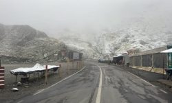 A nins pe Transfăgărășan, cu o lună mai devreme decât anul trecut