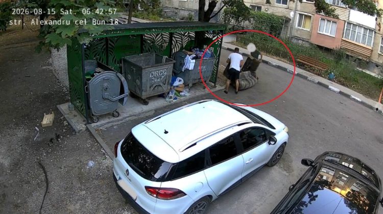 Locuitorii din Bălți continuă să ignore regulile privind deșeurile! Primăria: Imaginile vor fi transmise Poliției