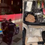VIDEO Captură de droguri de circa 12 kg, ridicată de polițiști: Doi bărbați din Ucraina, plasați în arest