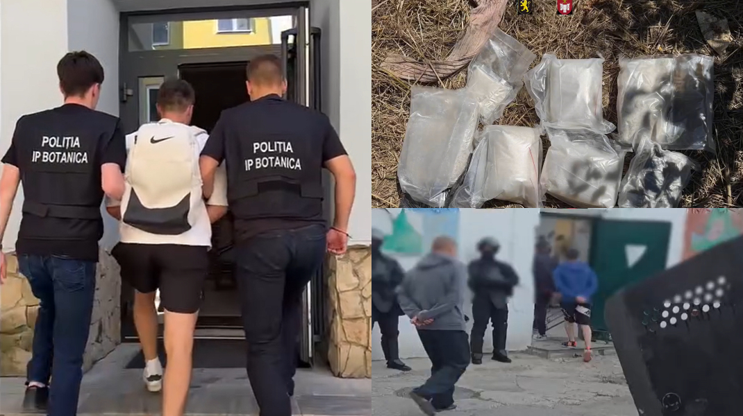 Traficanți de droguri, reținuți în Chișinău: 13 kilograme de droguri, scoase din vânzare