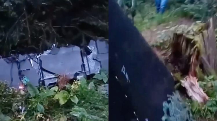 VIDEO Dronă prăbușită în România, după 4 minute petrecute în spațiul aerian. Școli din zonă, închise