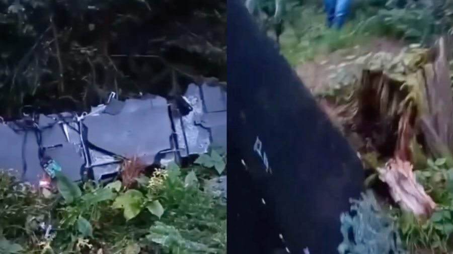 VIDEO Dronă prăbușită în România, după 4 minute petrecute în spațiul aerian. Școli din zonă, închise