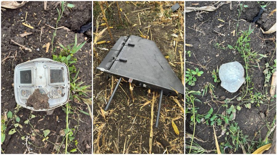VIDEO Poliția, despre drona depistată în raionul Florești: „Este pentru prima dată…”
