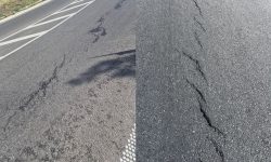Autoritățile verifică lucrările de pe drumul Hîncești–Lăpușna–M1, după apariția fotografiilor cu asfaltul crăpat