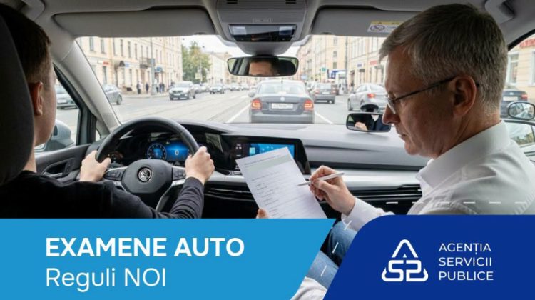 Examen auto cu reguli noi: Proba practică ar putea dura mai mult, iar adaptarea vitezei devine un criteriu important