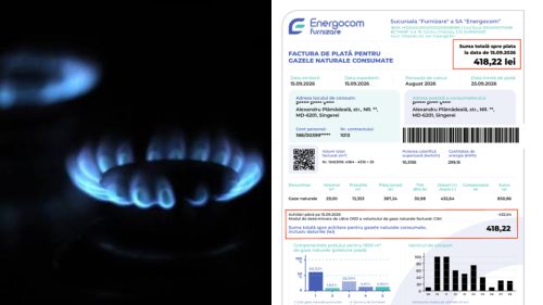 VIDEO Schimbări în facturile Energocom: Va apărea un rând nou pentru plățile efectuate