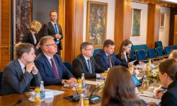 FOTO Igor Grosu, despre experiența Sloveniei: „Aderarea la UE poate transforma o țară mică”