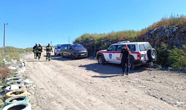 Incendiu la poligonul de depozitare a deșeurilor din Bălți: Au ars circa 400 de metri pătrați