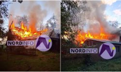 Incendiu la o cafenea din Sîngerei: Pompierii au intervenit de urgență
