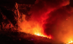 Incendiu pe o insulă din Croația. Aproximativ 500 de persoane au fost evacuate