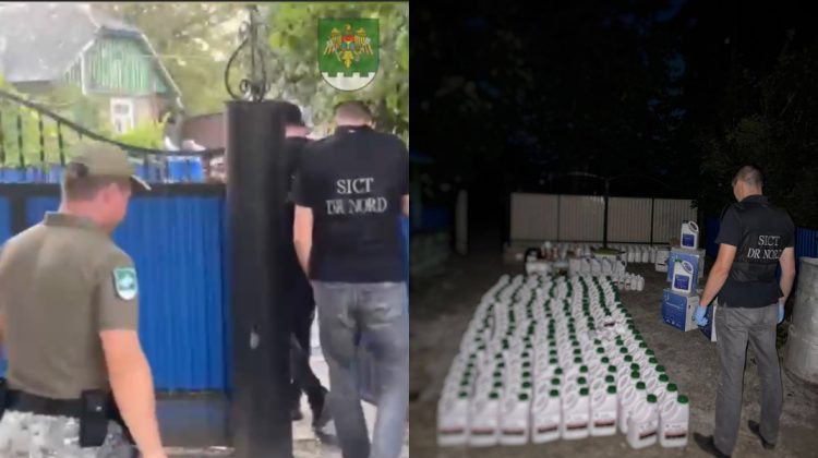 VIDEO Percheziții acasă la un bărbat din Briceni. Ce au găsit polițiștii de frontieră