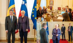 Igor Grosu, la Ljubljana: A discutat cu președinta Sloveniei despre securitatea din regiune