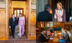 Igor Grosu s-a întâlnit cu președinta Adunării Naționale a Ungariei: M-am bucurat să simt susținerea pentru Moldova