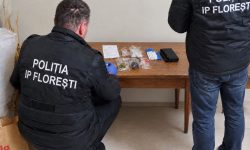 Un bărbat de 35 de ani, oprit de polițiști la Florești. Avea trei pachețele cu substanțe suspecte