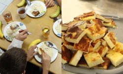 Meniul de la cantina școlii din Sălcuța: ce primesc zilnic elevii la dejun
