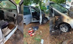 Două automobile de model Volkswagen, cuprinse de flăcări, la Grigoriopol și Tiraspol