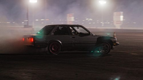 VIDEO Drifturi nocturne la Fălești. Cinci șoferi, în vizorul polițiștilor