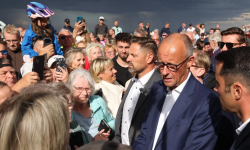 VIDEO Friedrich Merz, huiduit în Germania: Mulțimea i-a strigat „Pinocchio” și „instigator la război”