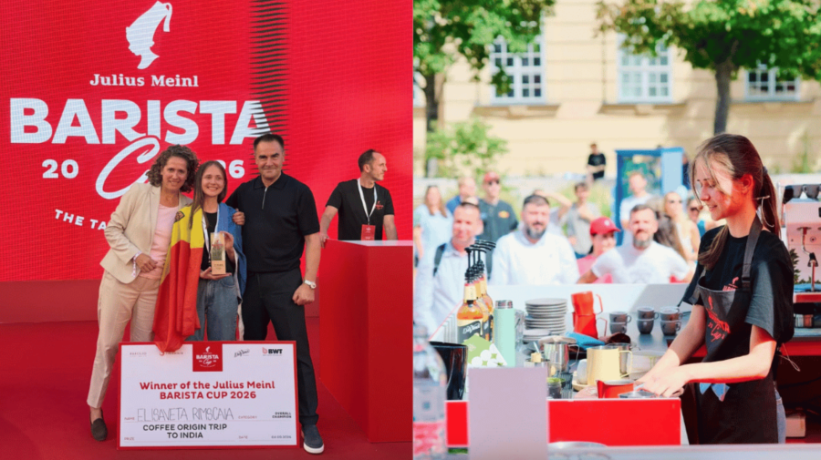 O moldoveancă, campioană la concursul mondial de barista! Are 20 de ani și lucrează la o patiserie din Chișinău