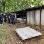 Autoritățile demontează o parcare neautorizată de pe strada Alba-Iulia din Chișinău