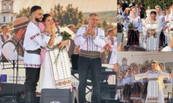 VIDEO Nuntă cu tot orașul de față! Doi tineri din Criuleni s-au căsătorit chiar de hramul localității