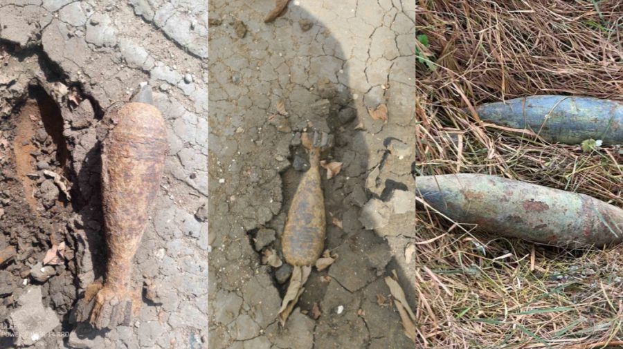 Opt obiecte explozive, nimicite de geniștii militari în prima zi de toamnă. Unde au fost găsite
