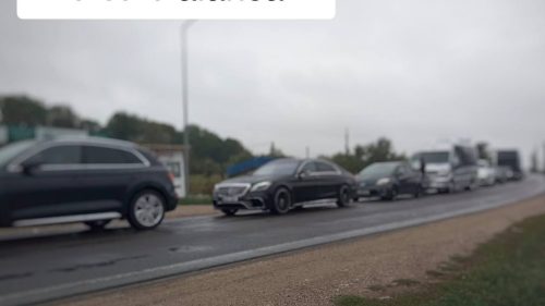 Aglomerație la Palanca: trafic intens pe sensul de ieșire din Republica Moldova