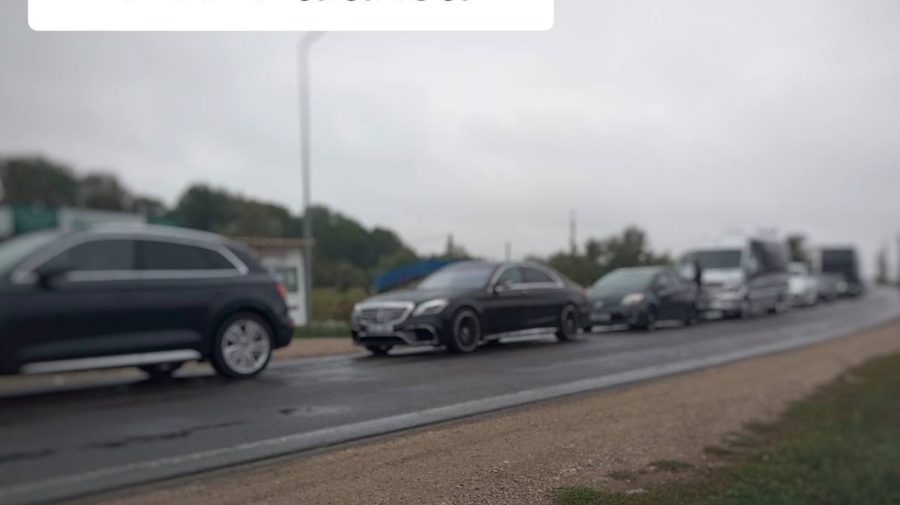 Aglomerație la Palanca: trafic intens pe sensul de ieșire din Republica Moldova