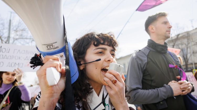 Protest la MAI, împotriva violenței asupra femeilor, după tragedia de la Măgdăcești: „Nu este un caz izolat!”