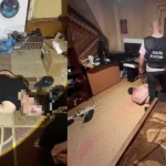 VIDEO Polițiștii au dat buzna într-un apartament de la Ciocana. Proprietarul riscă să ajungă după gratii