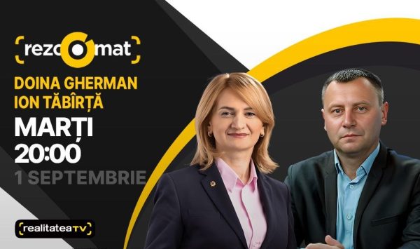 Vicepreședinta Parlamentului, Doina Gherman și expertul Ion Tăbîrță, invitați la Rezoomat
